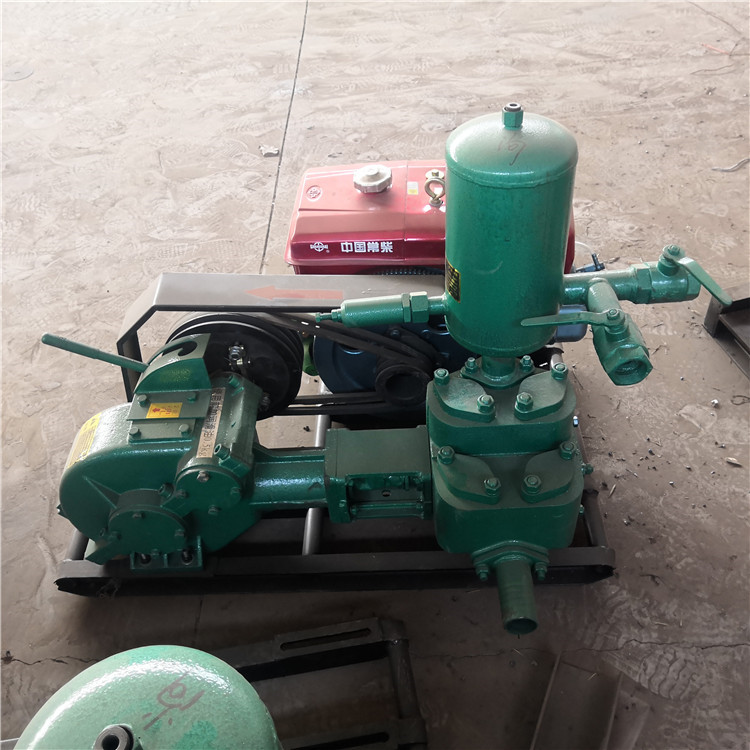 BW160 single-cylinder Drill Rig Mud Pump , Pressure Washer Pump