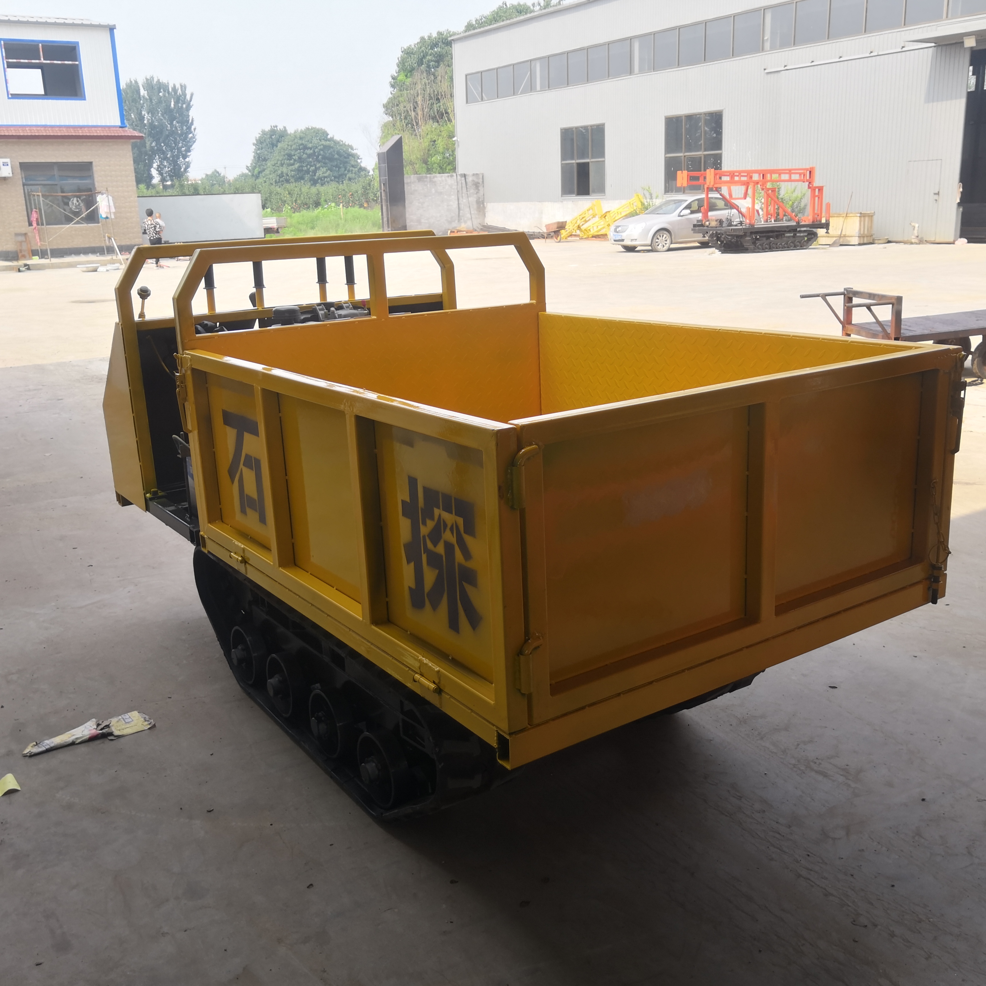1.5Ton Mini Rubber Track Carrier Transporter Dumper Truck