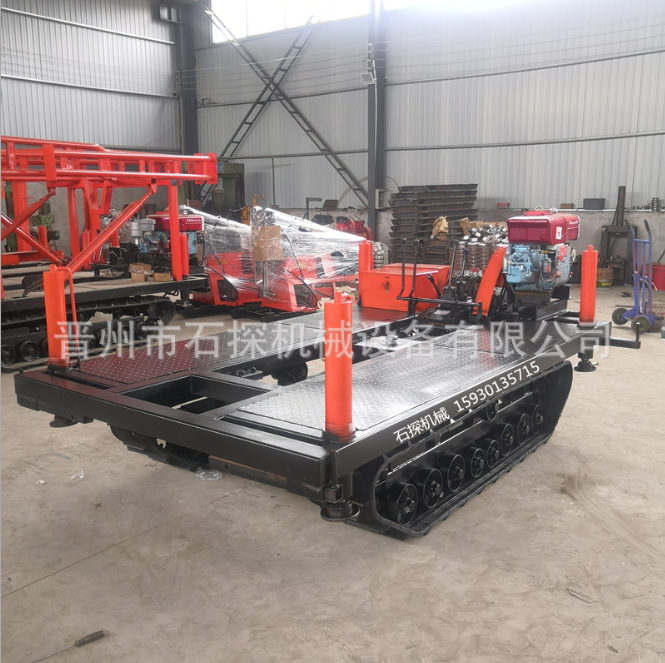 Rubber track chassis, hydraulic motor walking track chassis