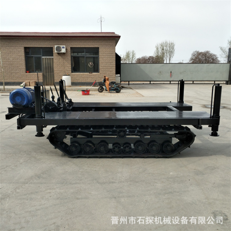 Rubber track chassis, hydraulic motor walking track chassis