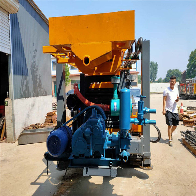 300m Air Compressor Pneumatic Bore Well Drilling Machine ST300