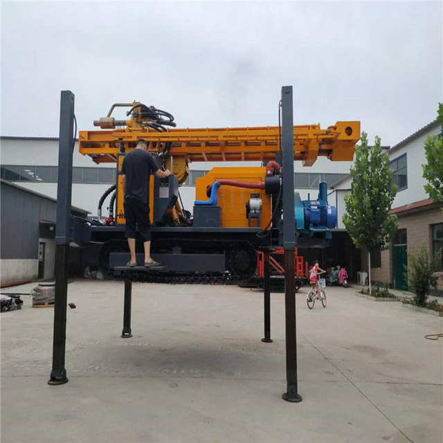 300m Air Compressor Pneumatic Bore Well Drilling Machine ST300